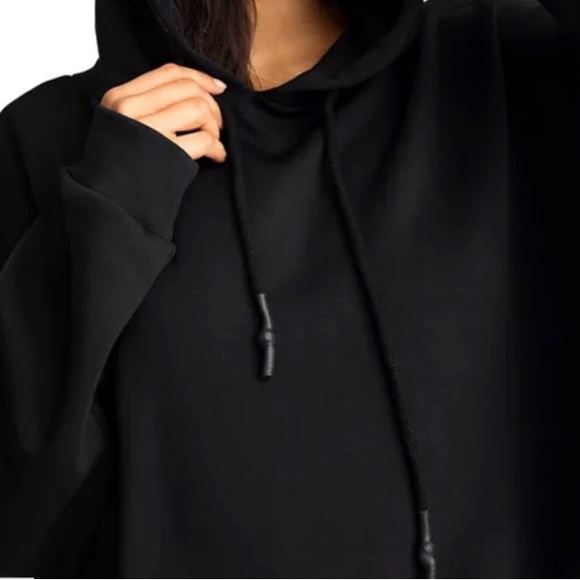 💐GOOD AMERICAN Crop Scuba Hoodie size M (Good American size 2) - Picture 6 of 11